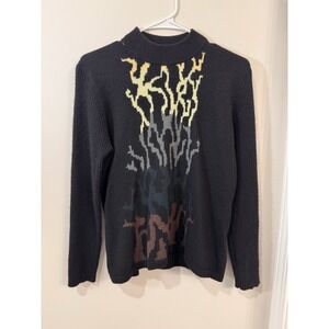 Snow Lotus pure cashmere sweater size 95 Design